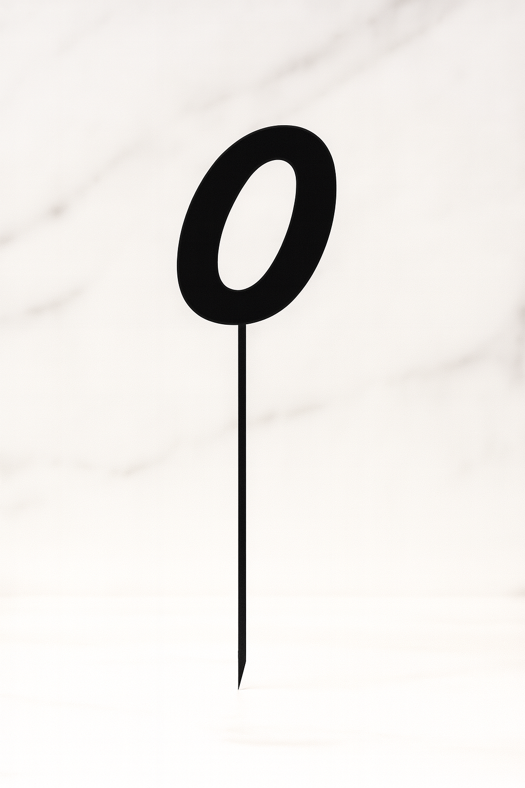 Cijfer cupcaketoppers 0–9 voor feestelijke cupcakes (Set van 5)