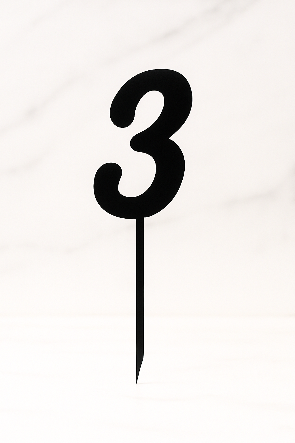 Cijfer cupcaketoppers 0–9 voor feestelijke cupcakes (Set van 5)