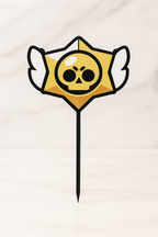 Brawl Stars Taarttopper | Power Badge 15 cm