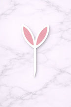 Pasen cupcake topper konijnenoren (set van 5) | Schattige paasdecoratie