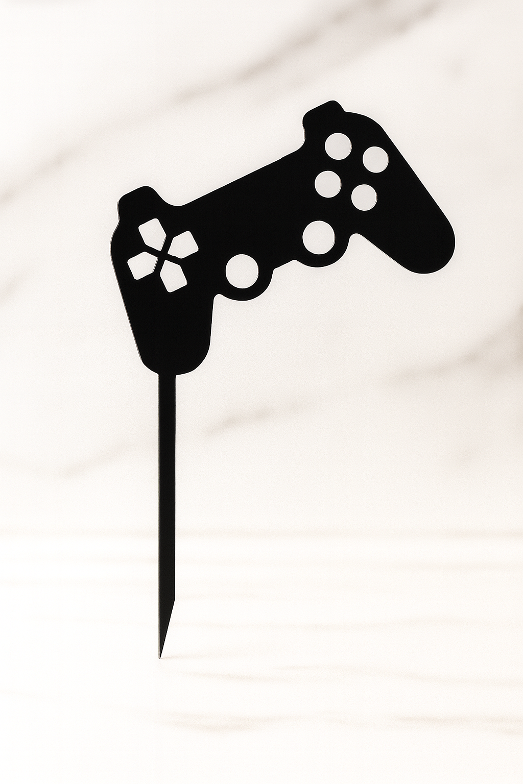 Game controller cupcaketopper (set van 5) | Stoere game decoratie